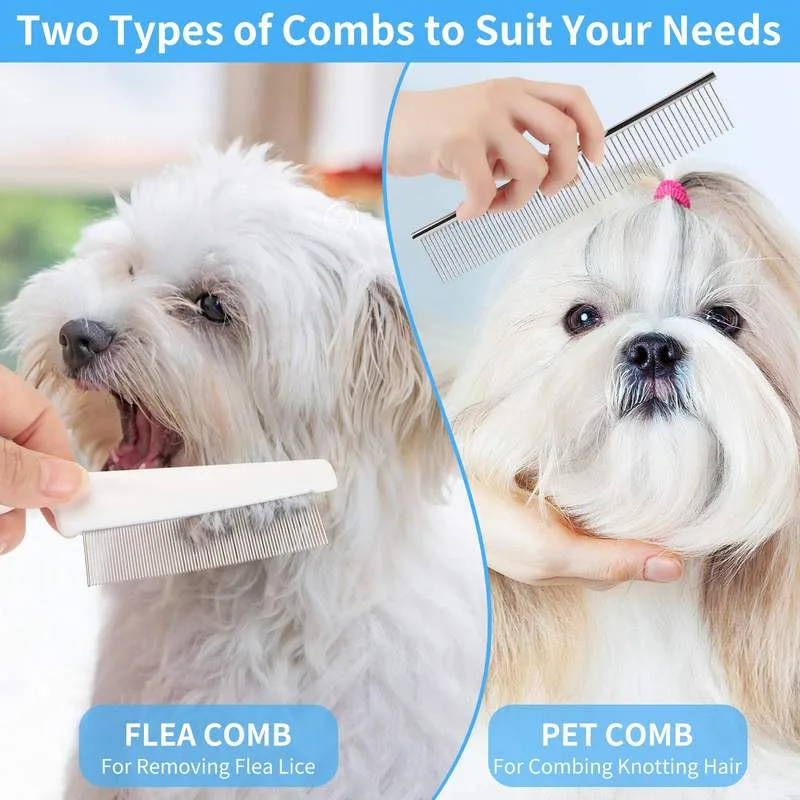 9-Tool Pet Grooming Combo Kit, Stock Ships Fast (PG-11)