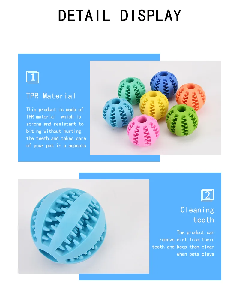 Bulk Natural Rubber Dog Chew Toy for Teeth Cleaning — Wholesale Stock - detail