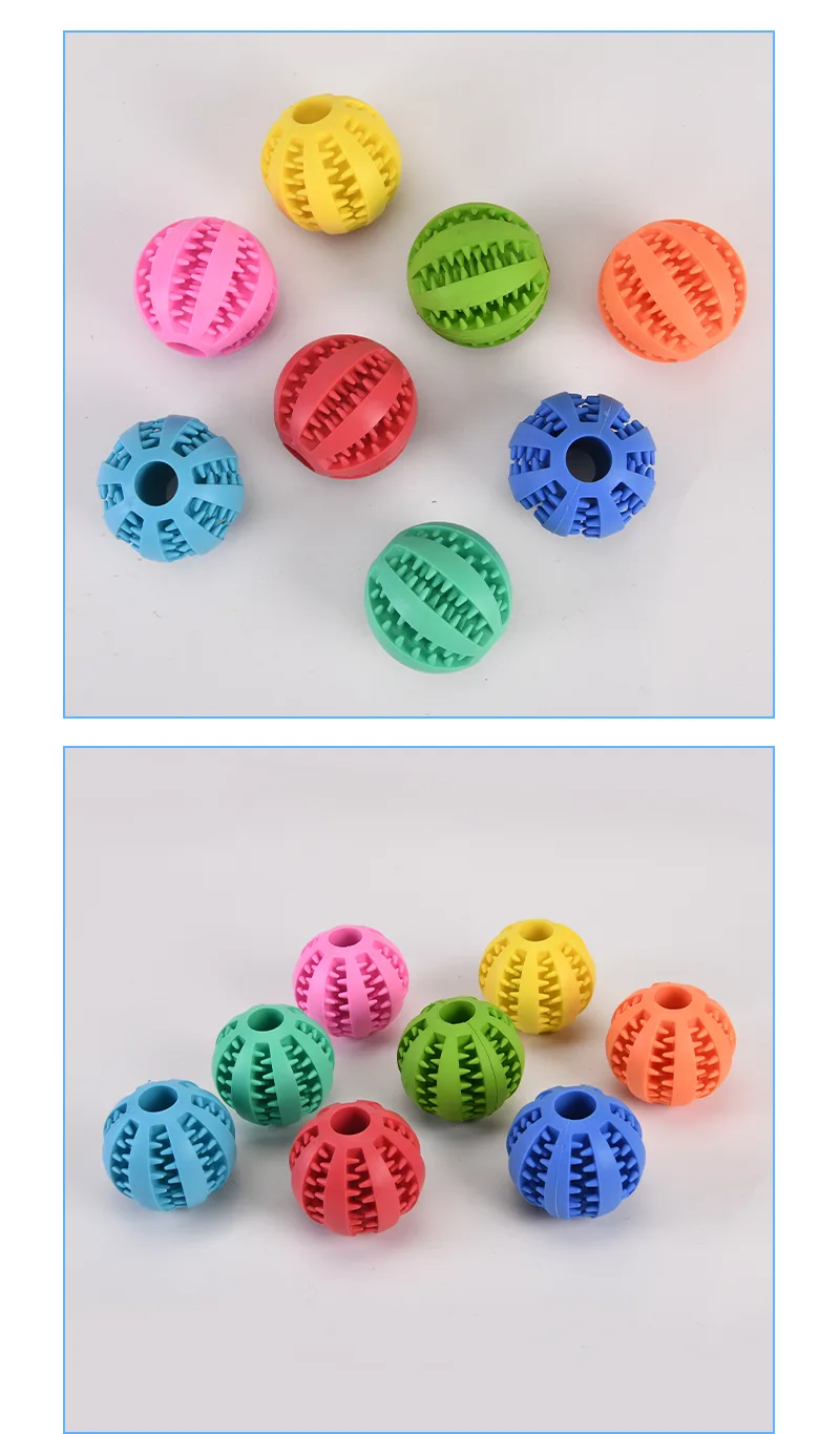Bulk Natural Rubber Dog Chew Toy for Teeth Cleaning — Wholesale Stock - detail