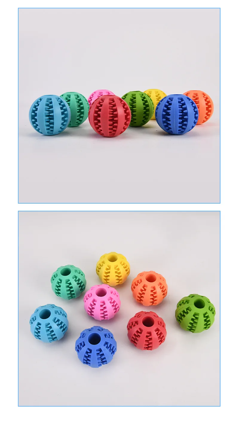 Bulk Natural Rubber Dog Chew Toy for Teeth Cleaning — Wholesale Stock - detail
