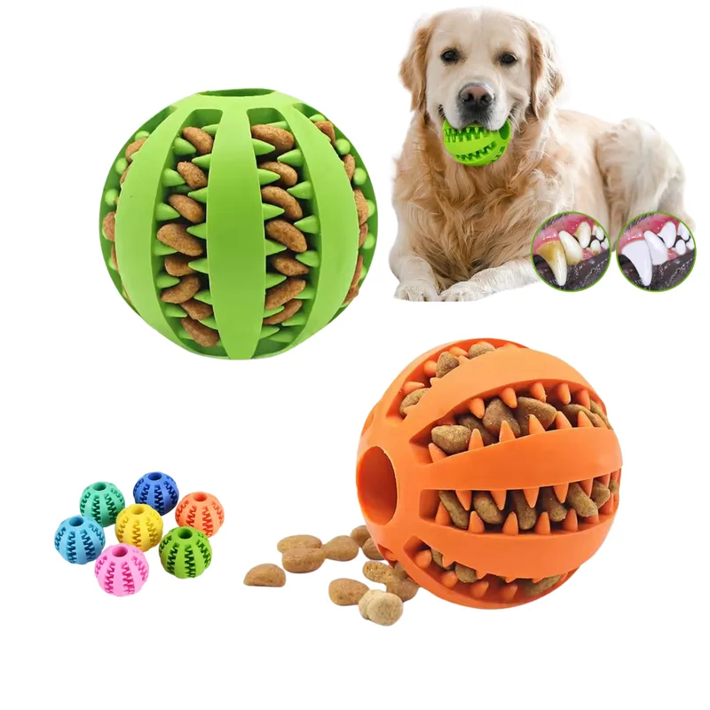 Bulk Natural Rubber Dog Chew Toy for Teeth Cleaning — Wholesale Stock