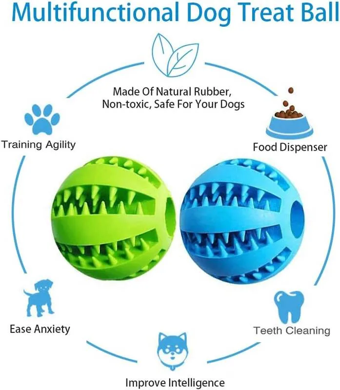 Bulk Natural Rubber Dog Chew Toy for Teeth Cleaning — Wholesale Stock
