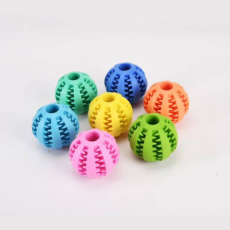 Bulk Natural Rubber Dog Chew Toy for Teeth Cleaning — Wholesale Stock