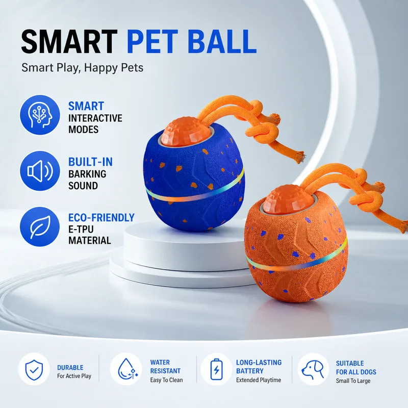 Electric Rolling Dog Ball Wholesale — Self-Play Motion Toy