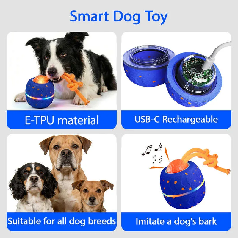 Electric Rolling Dog Ball Wholesale — Self-Play Motion Toy