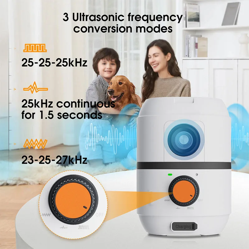 Triple-Head Ultrasonic Bark Control, IPX5 — Wholesale PTB-01 - detail