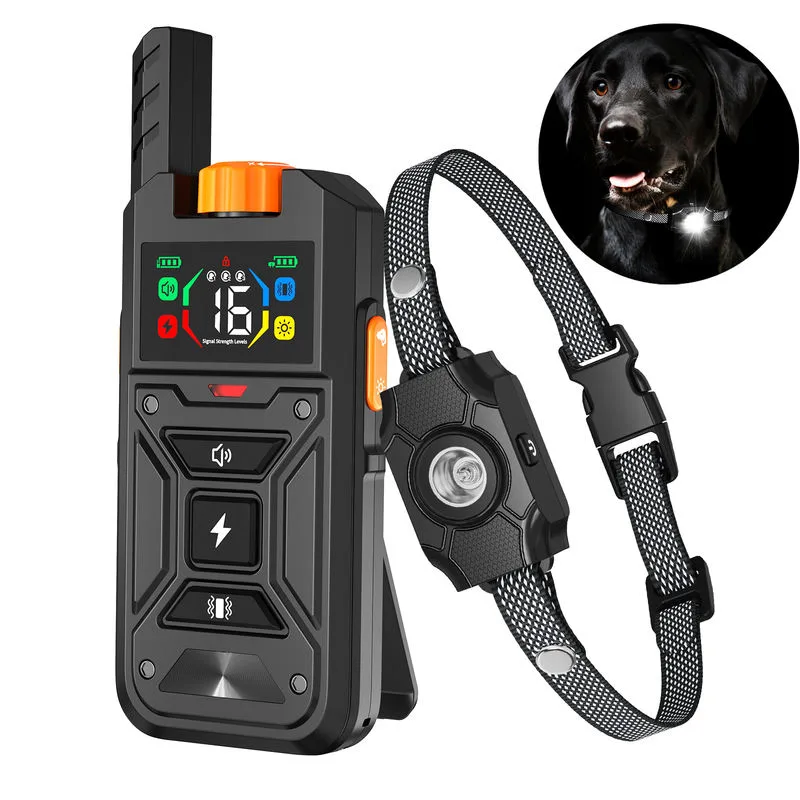Dog Training Collar Wholesale — 800 m Remote, LED, 3 Channels