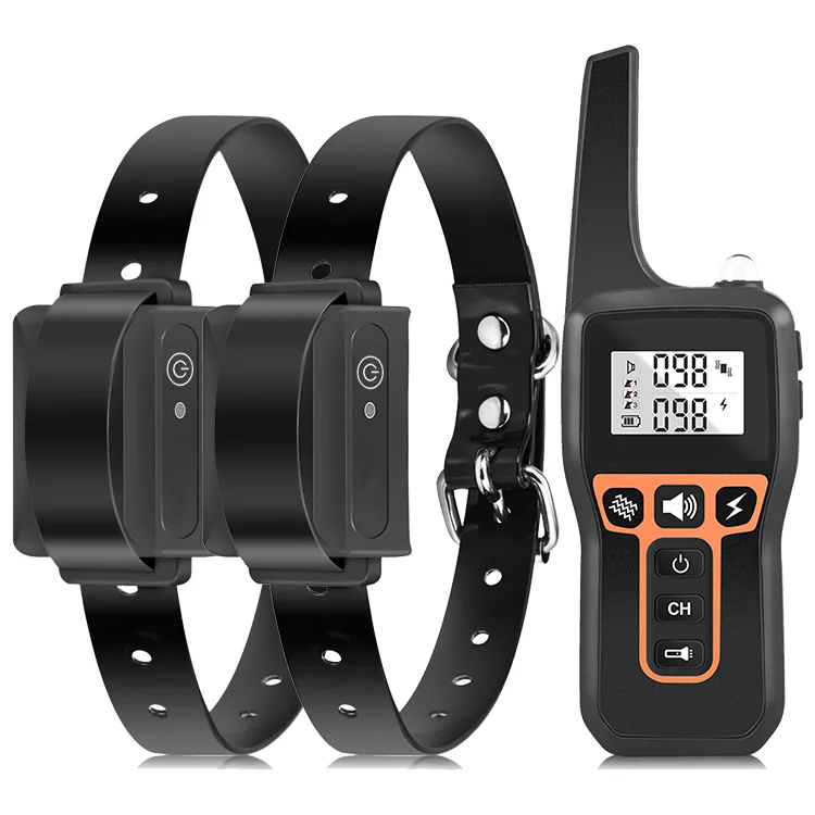 1000 m Electric Dog Training Collar — IPX7 Receiver, 3 Channels - detail